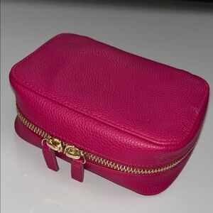 Trish McEvoy Vibrant Pink & Gold Medium Makeup Planner